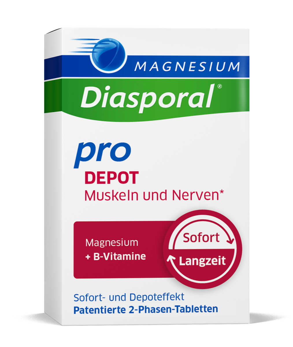 Magnesium-Diasporal Pro Depot Muskeln und Nerven
