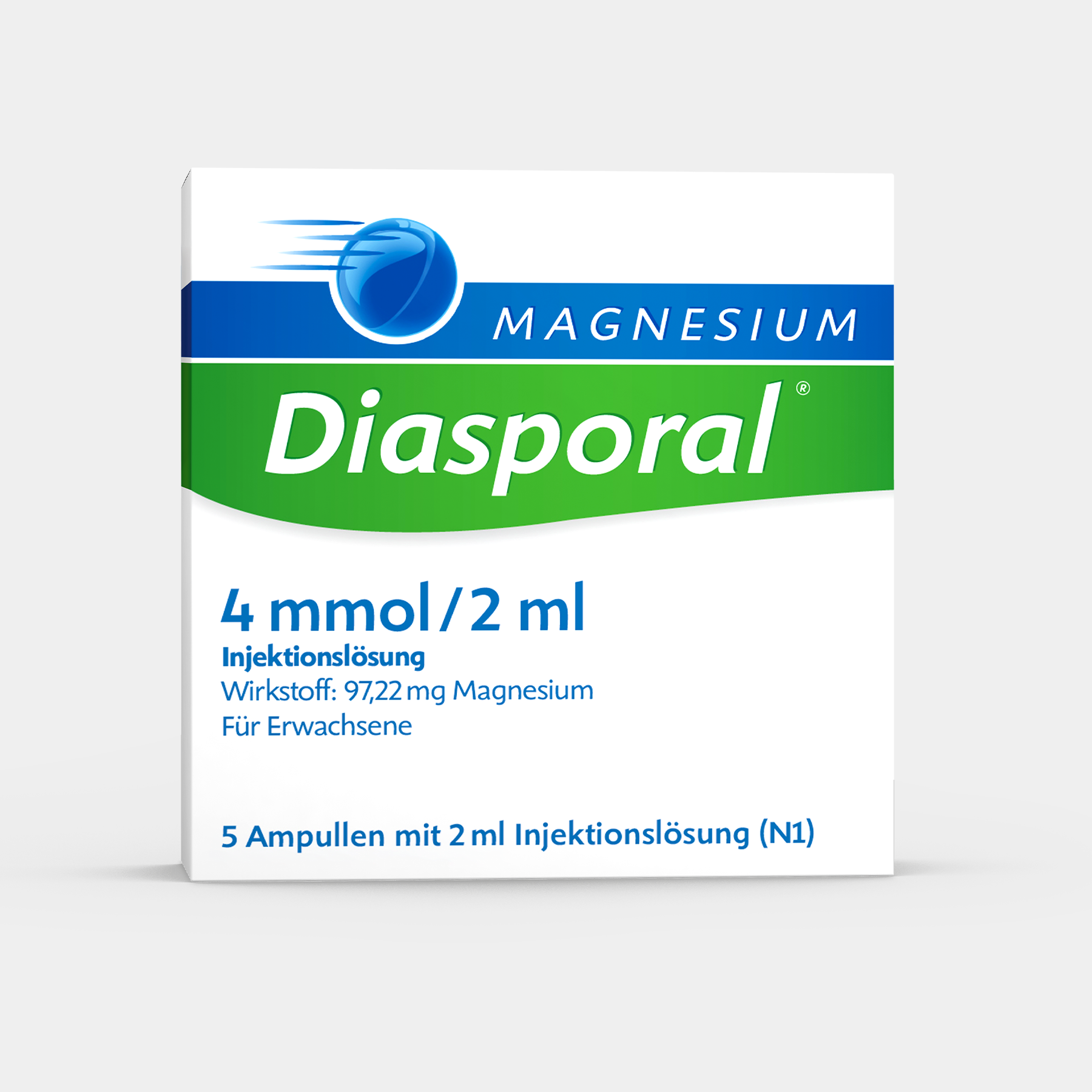 Magnesium-Diasporal 4 mmol/2 ml Injektionslösungen