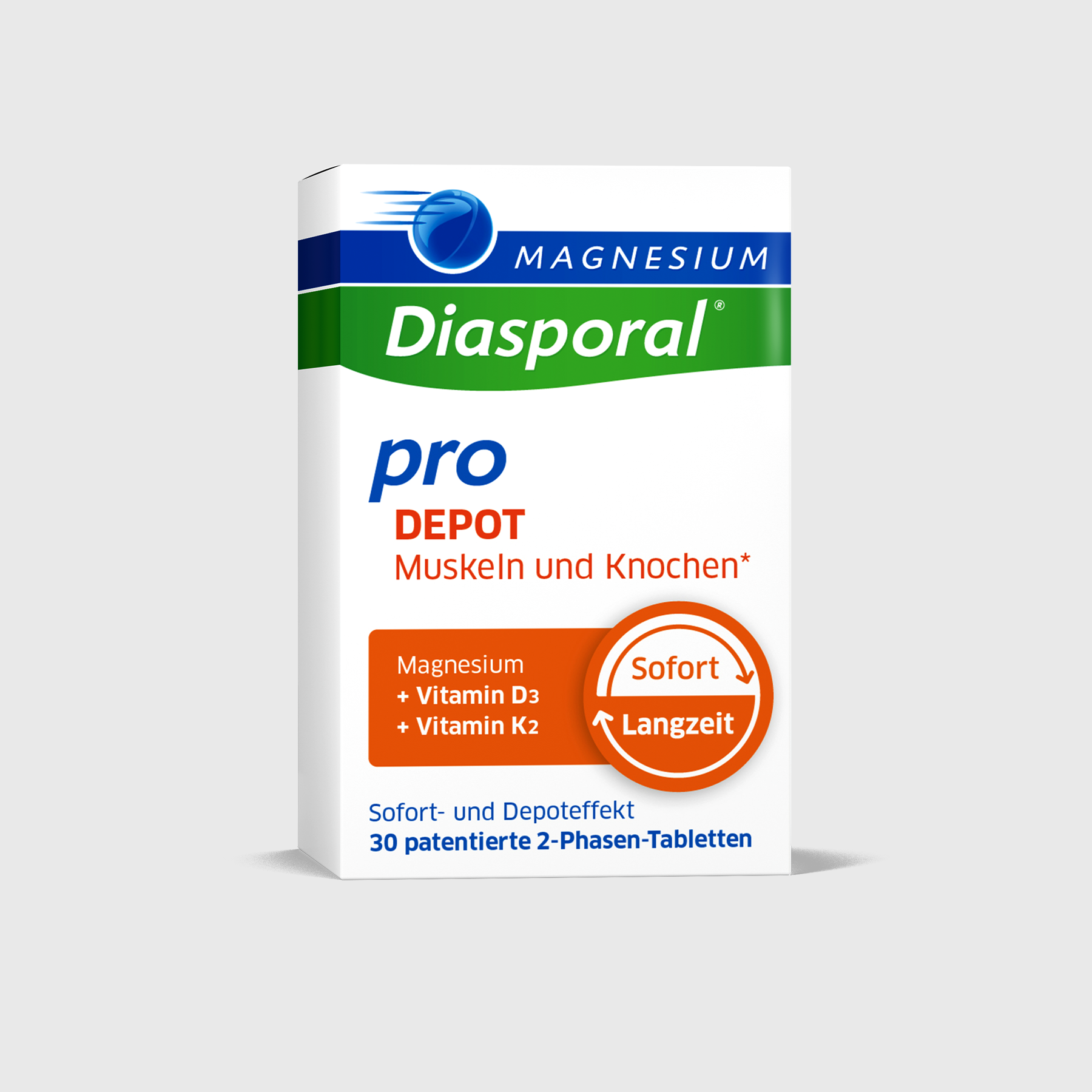 Magnesium-Diasporal Pro Depot Muskeln und Knochen
