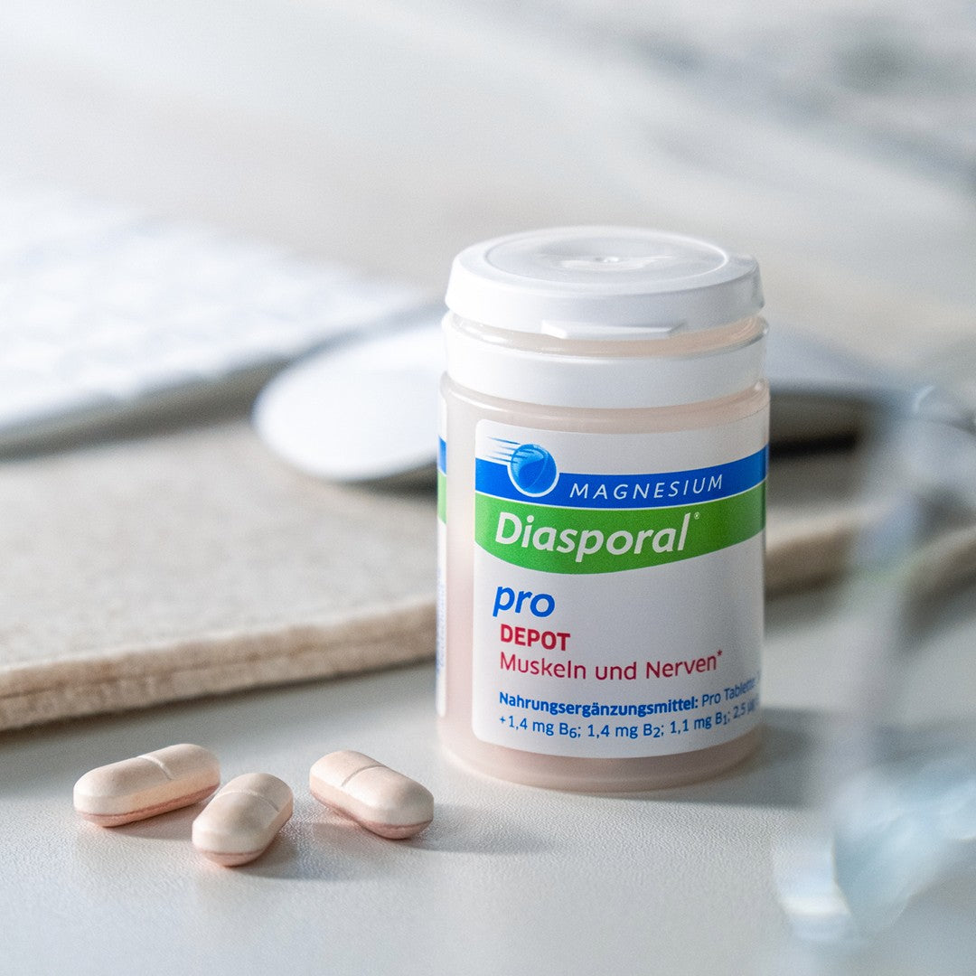Magnesium-Diasporal Pro Depot Muskeln und Nerven