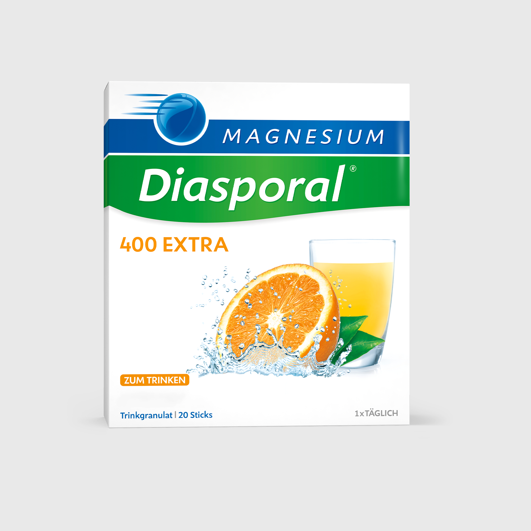 Magnesium-Diasporal® 400 EXTRA Trinkgranulat