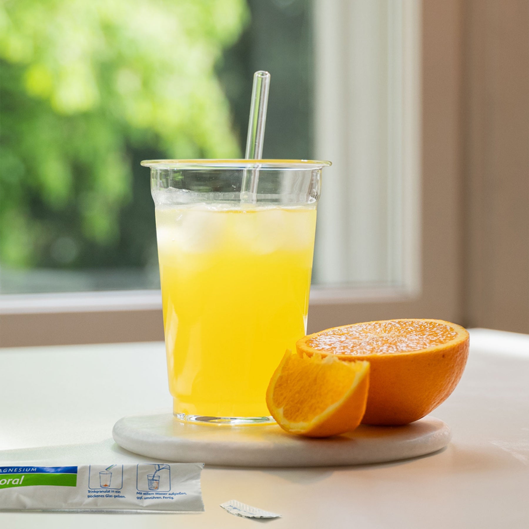 Ein Glas Magnesium-Diasporal 400 Extra