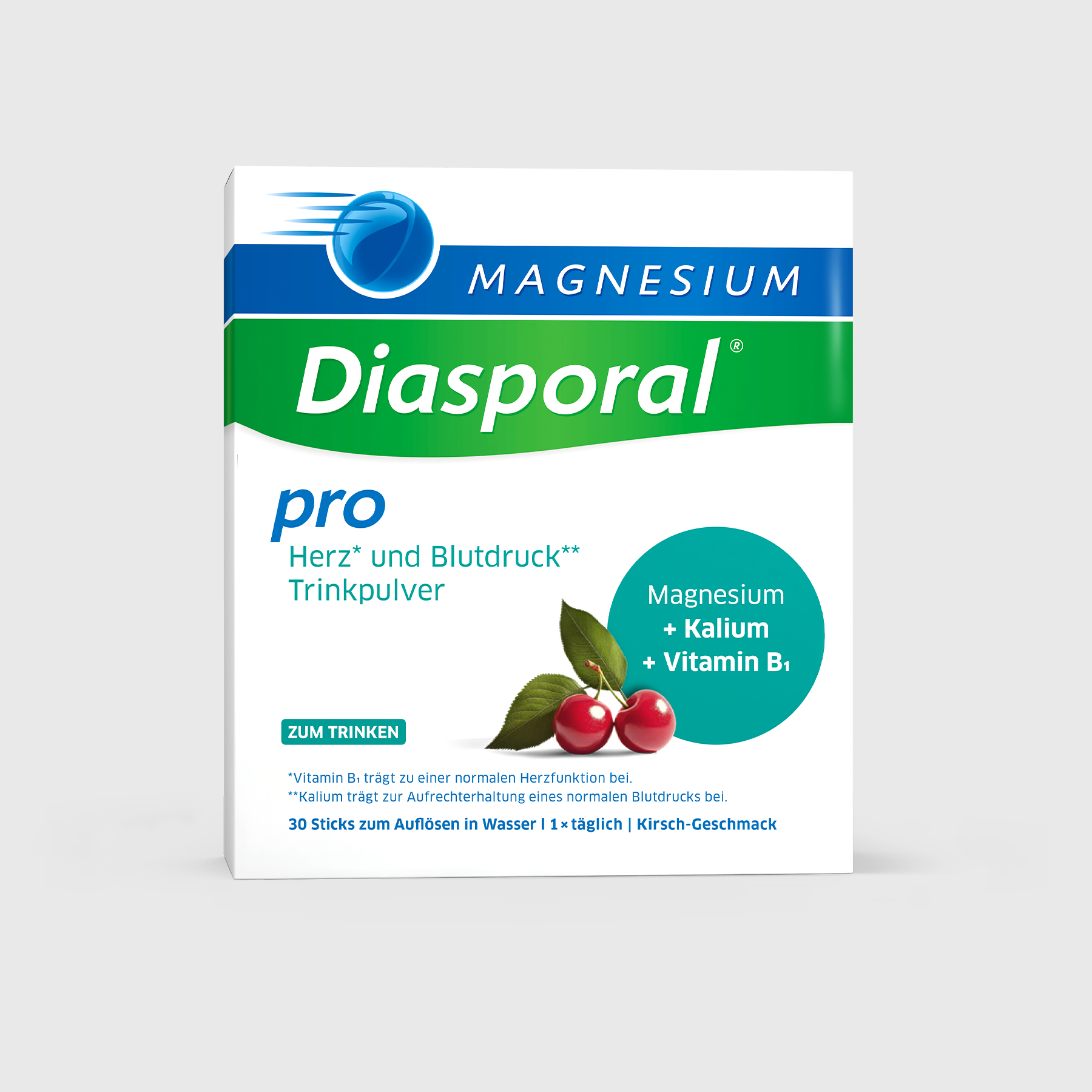Magnesium-Diasporal Pro Herz und Blutdruck Trinkpulver